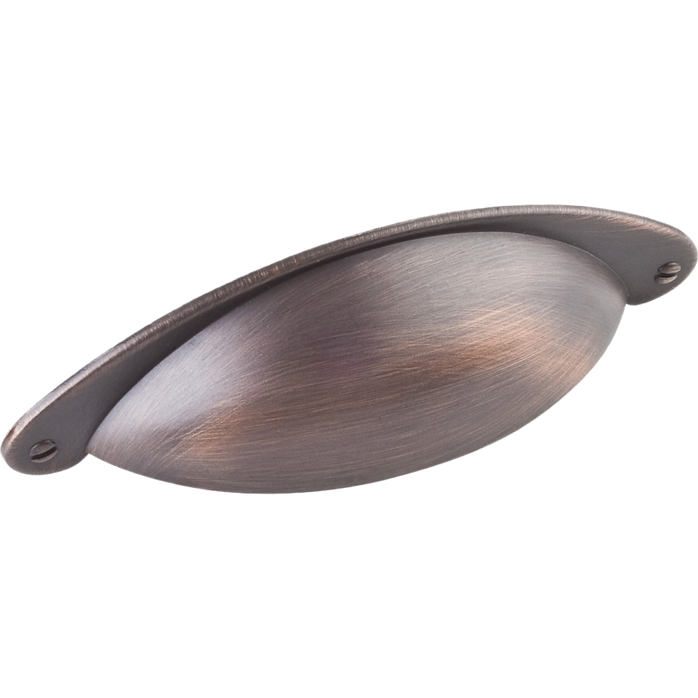 Brushed oil rubbed bronze 3-inch CC Lyon shaker cup pull for cabinet hardware and home improvement projects under $50 collection