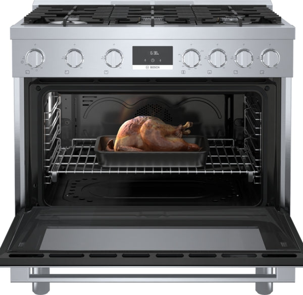 800 Series, Dual Fuel Freestanding Range, 36'', Stainless Steel