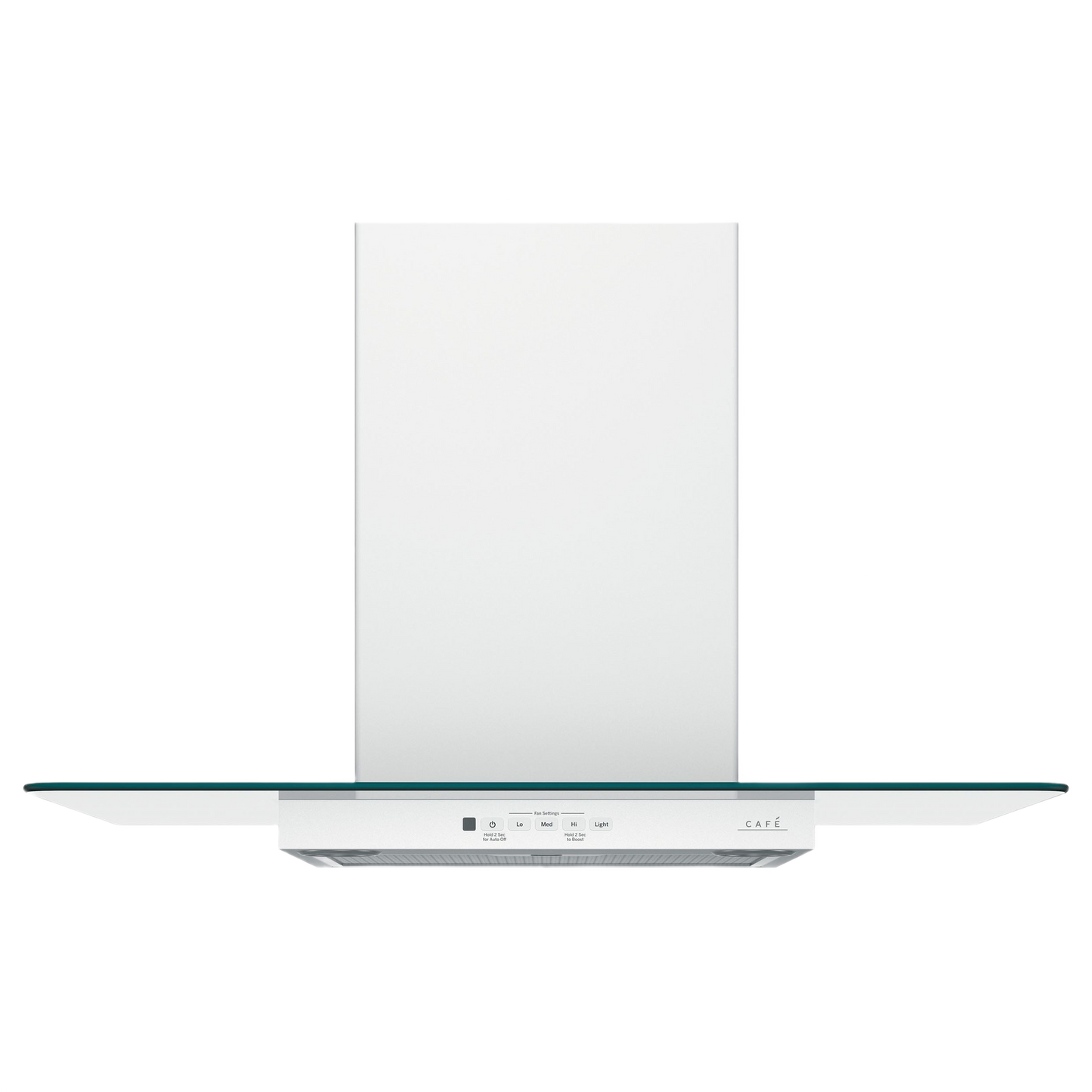 Wall-mount glass canopy chimney hood in stainless steel for modern kitchens from Over the Range Hoods collection