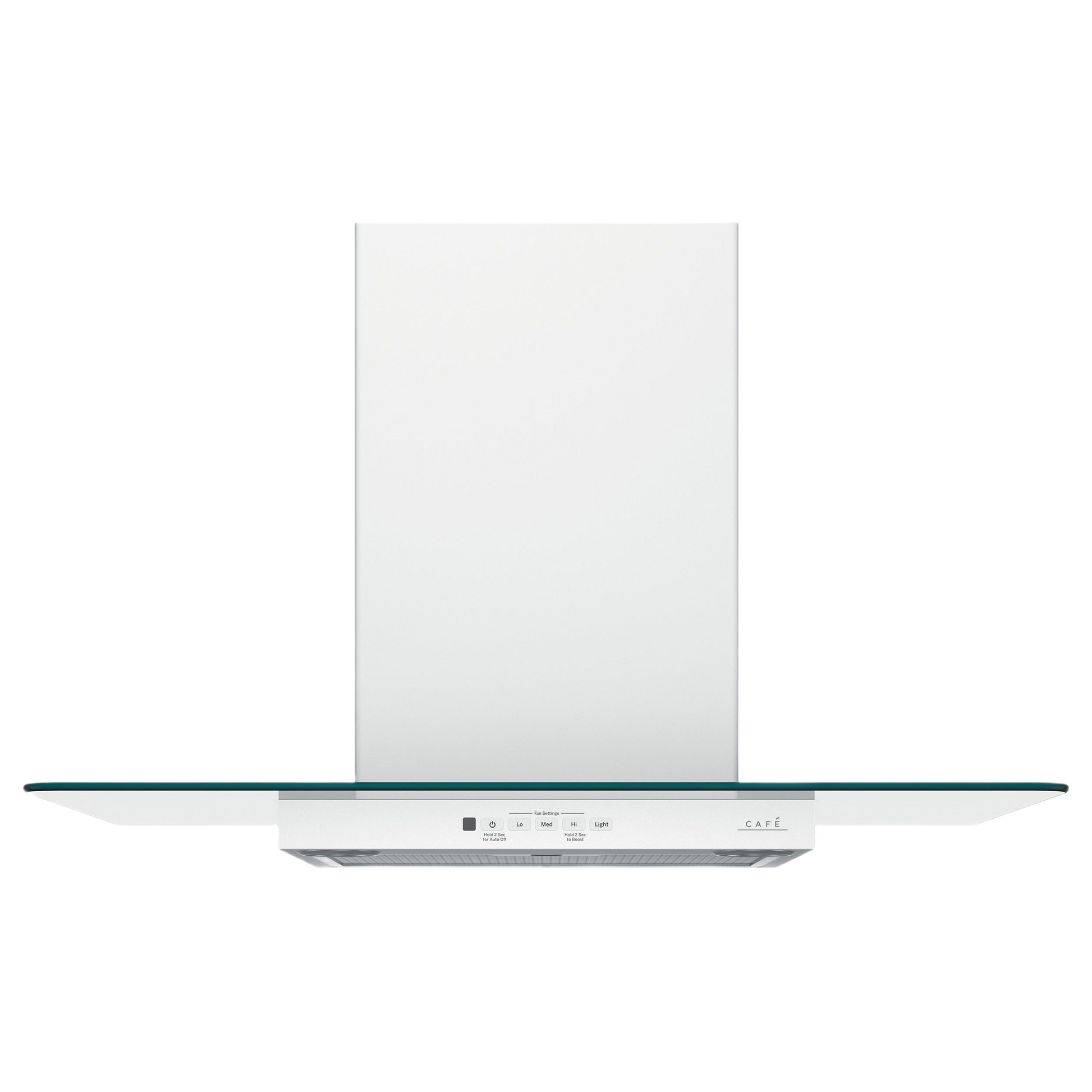 Wall-mount glass canopy chimney hood in stainless steel for modern kitchens from Over the Range Hoods collection