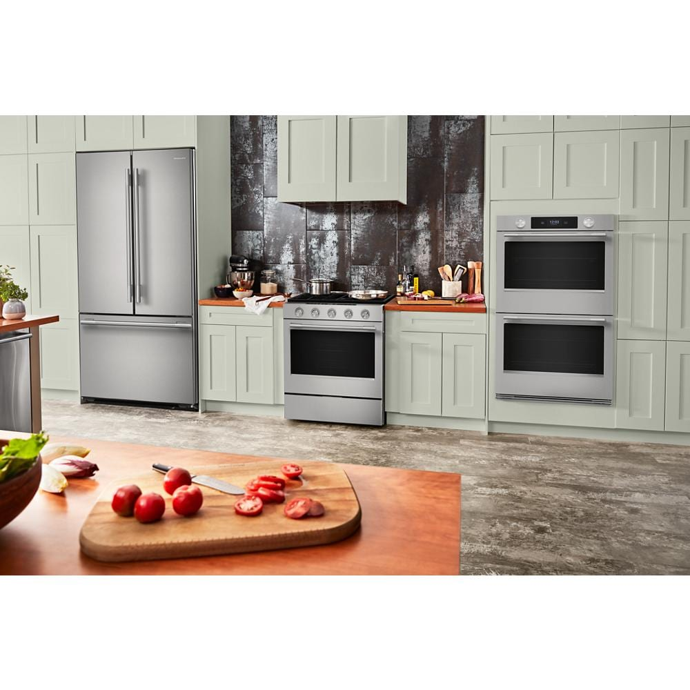 27-inch Smart Electric Double Wall Oven with Assisted Cooking Modes - PrintShield™ Finish