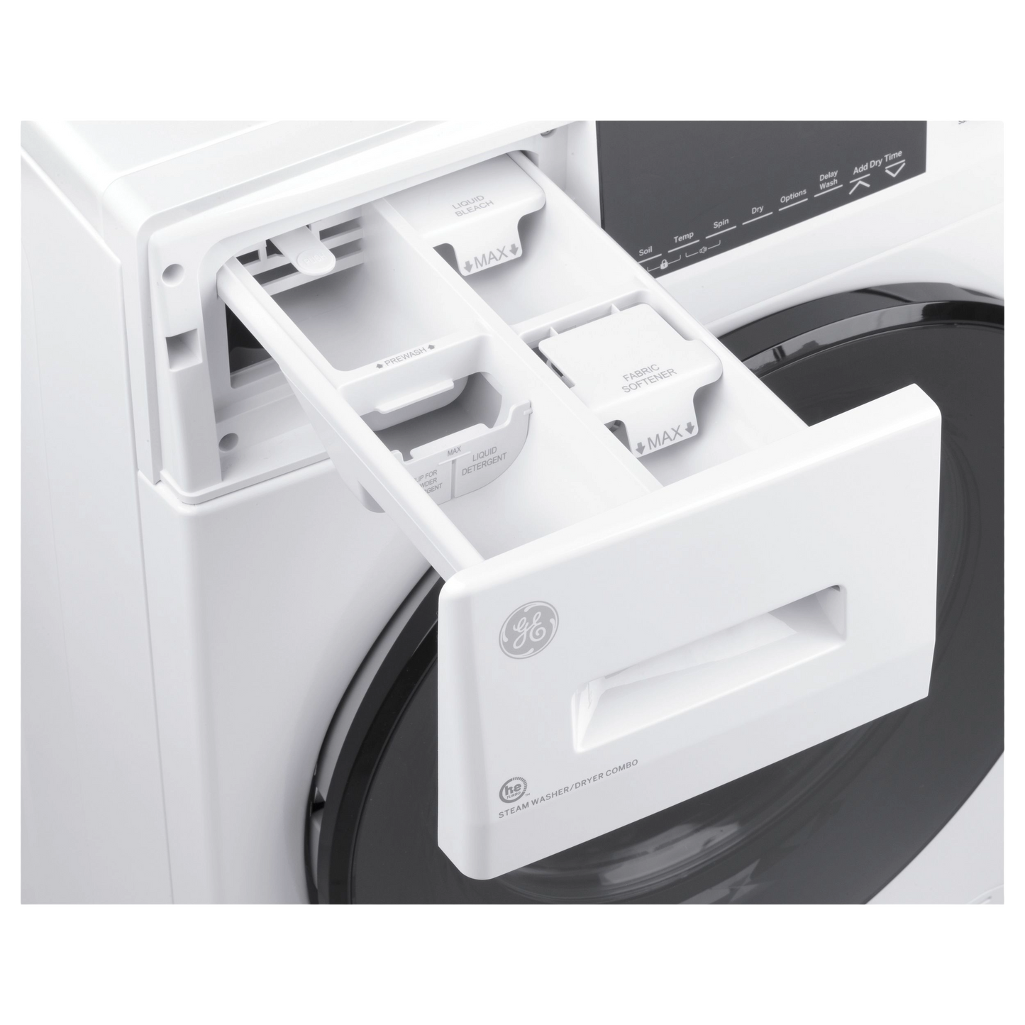 GE® 24" 2.4 cu. ft.Capacity Front Load Washer/Condenser Dryer Combo