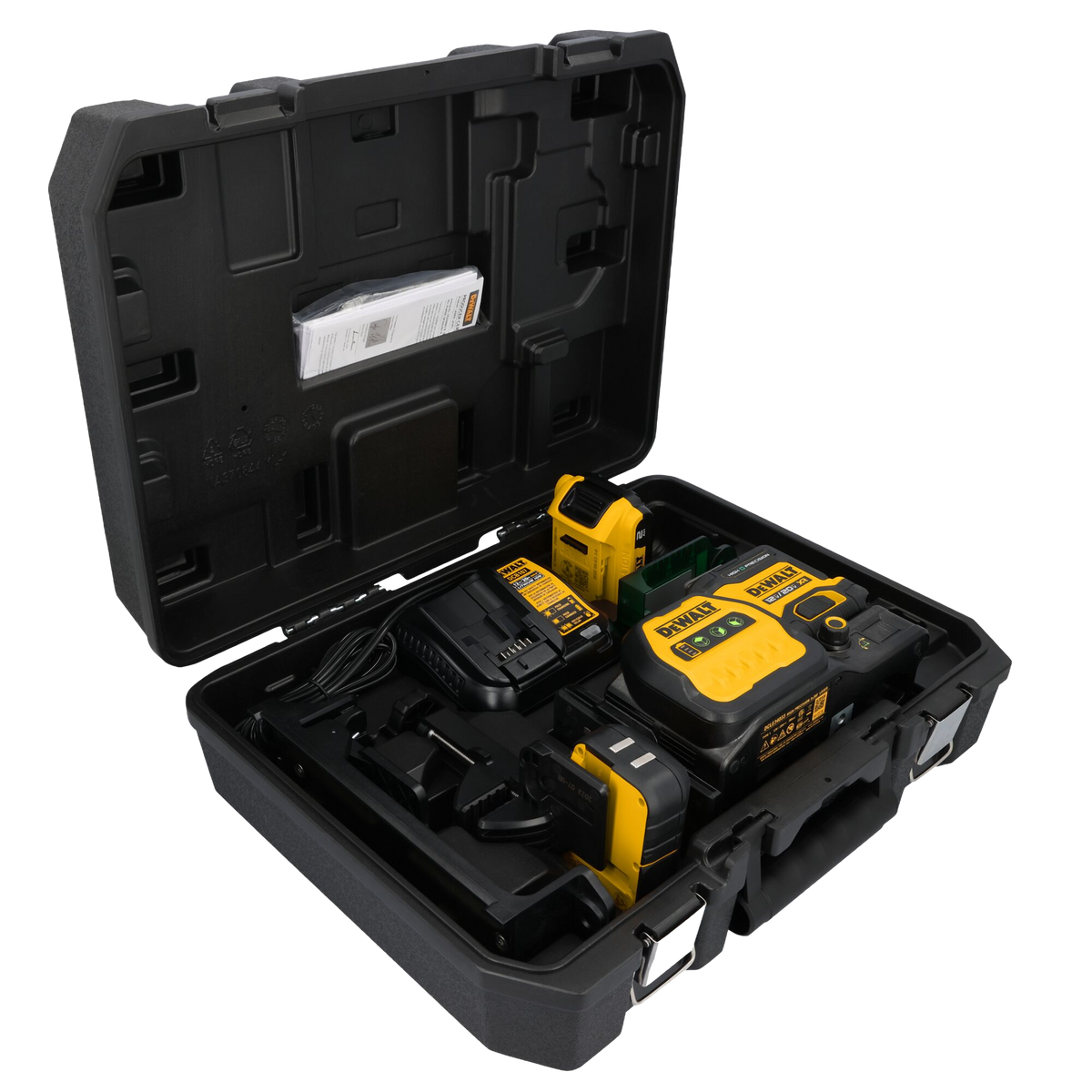 DEWALT 20V MAX* XR® 3 x 360° High Precision Green Laser