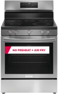 30" Rear Control Electric Range with Total Convection