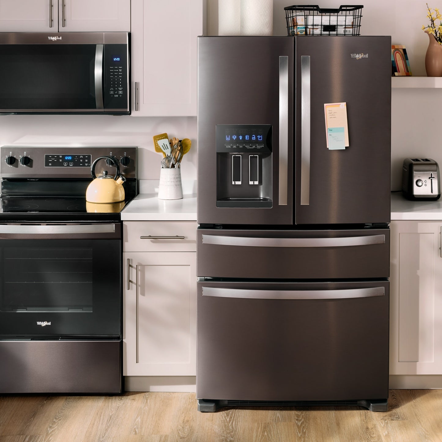 36-Inch Wide French Door Bottom Mount Refrigerator - 25 cu. ft.