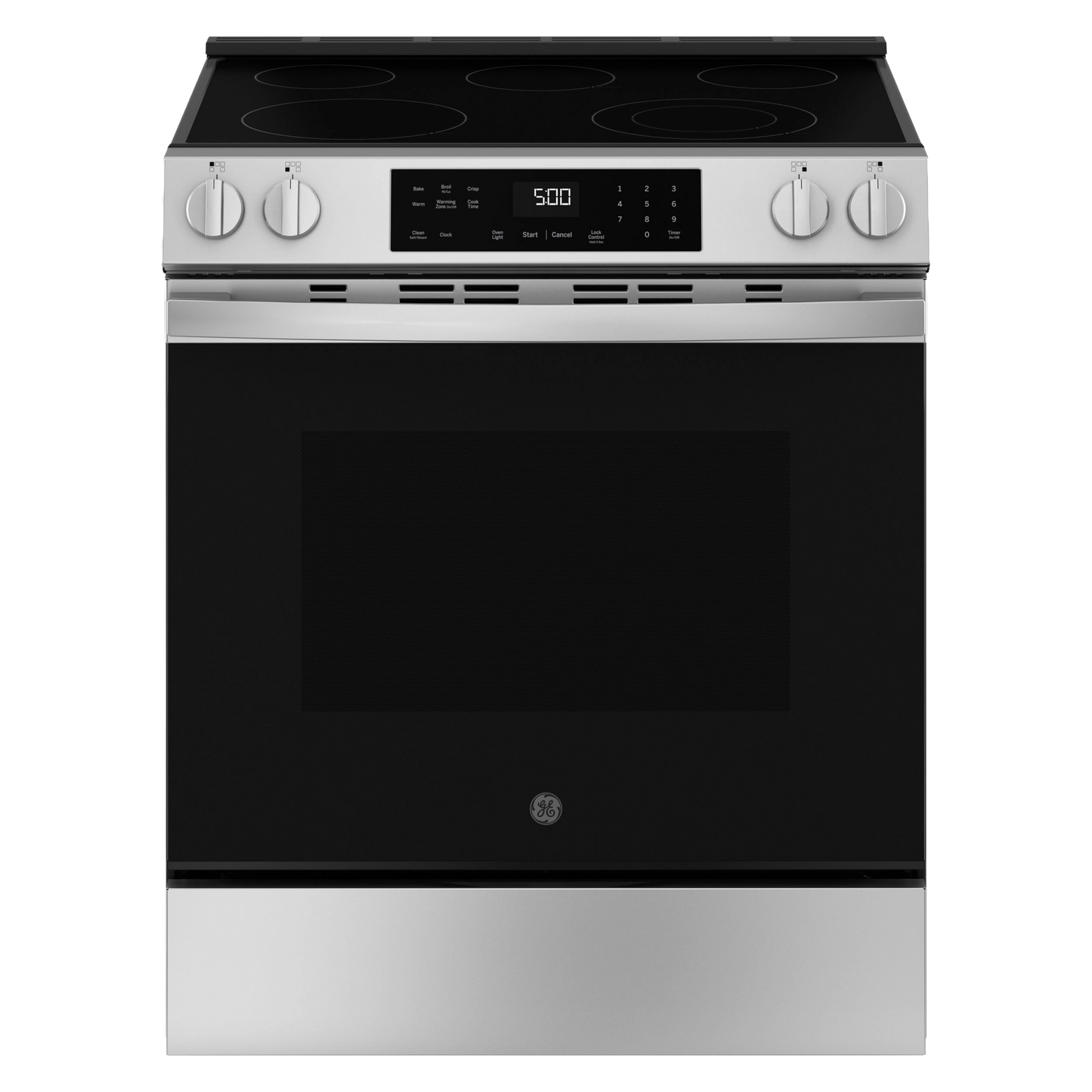 GE® ENERGY STAR® 30" Slide-In Electric Range with Crisp Mode