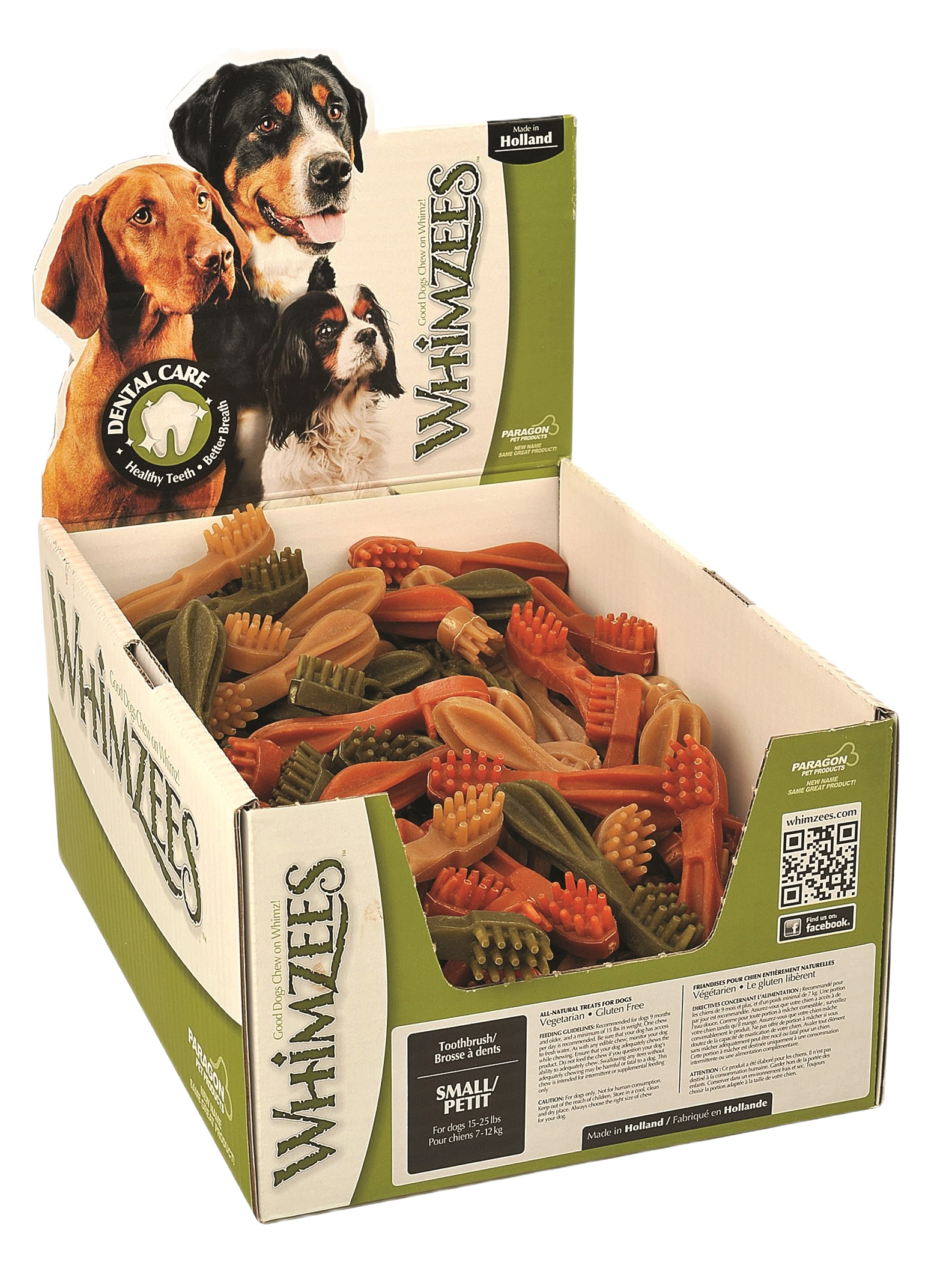 Assorted small star-shaped dog dental chew treats for fresh breath and plaque reduction from Pet & Animal collection