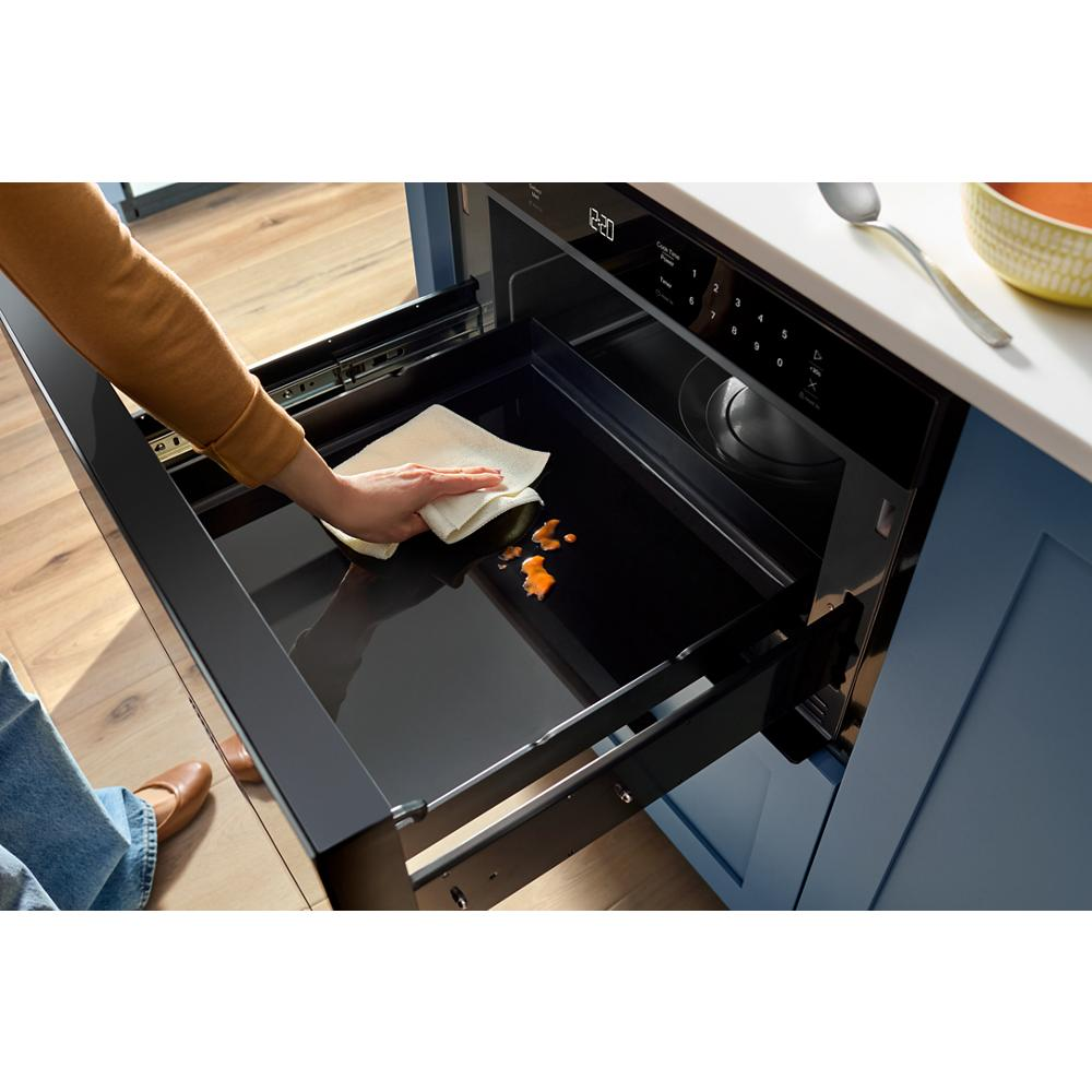 24-inch Built-in Microwave Drawer with Sensor Cooking