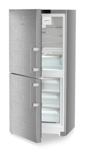 30-inch freestanding stainless steel refrigerator freezer with bottom freezer and adjustable clear drawers in appliances collection