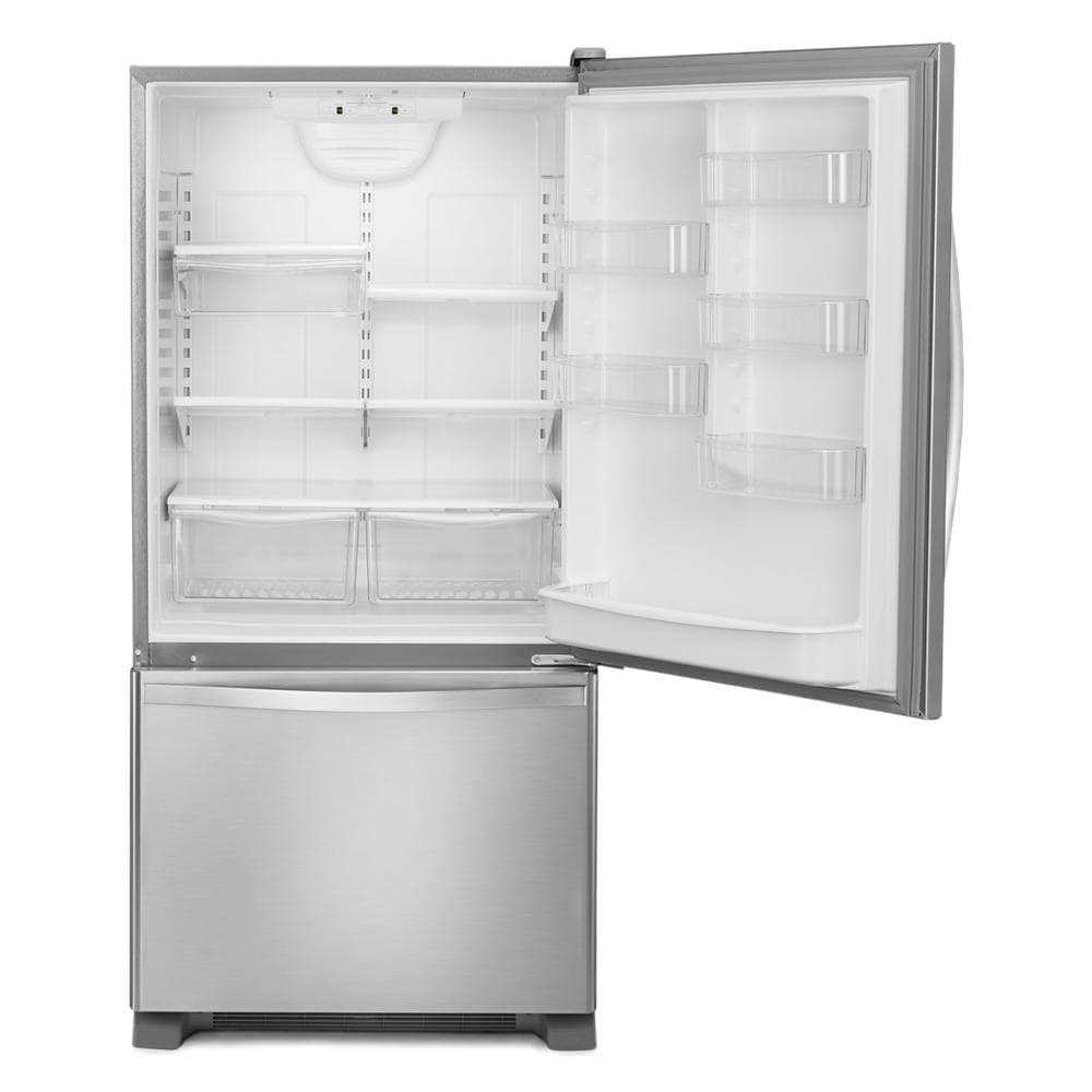 33-inches wide Bottom-Freezer Refrigerator with SpillGuard™ Glass Shelves - 22 cu. ft