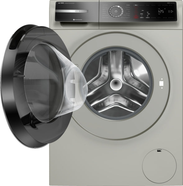 800 Series, Compact Washer, max. 1600 rpm, Pearl Steel