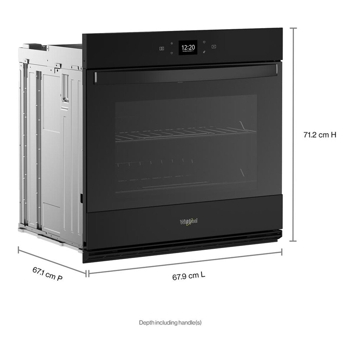 4.3 Cu. Ft. Single Wall Oven with Air Fry When Connected