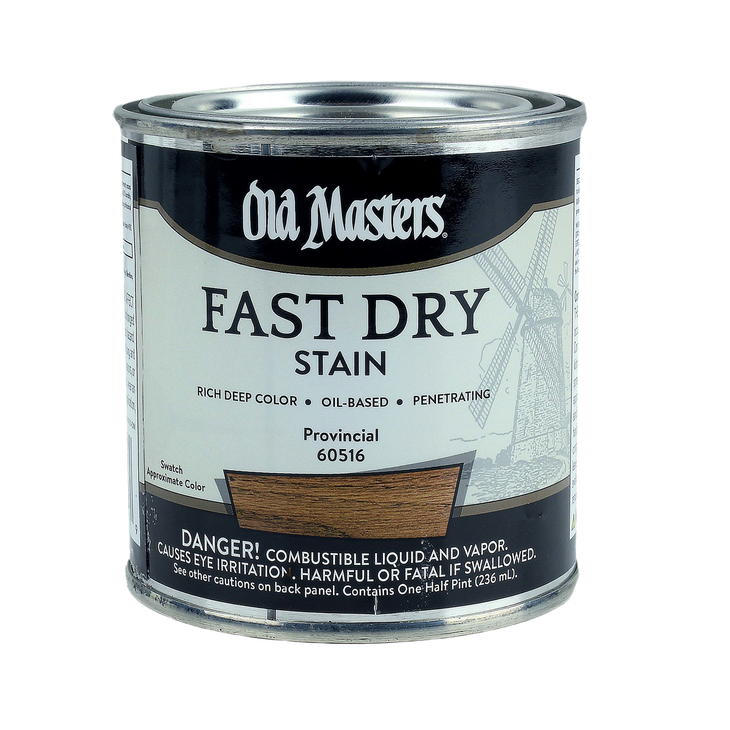 Quart-size Old Masters Provincial fast dry oil-based wood stain in Stains and Finishes for interior projects