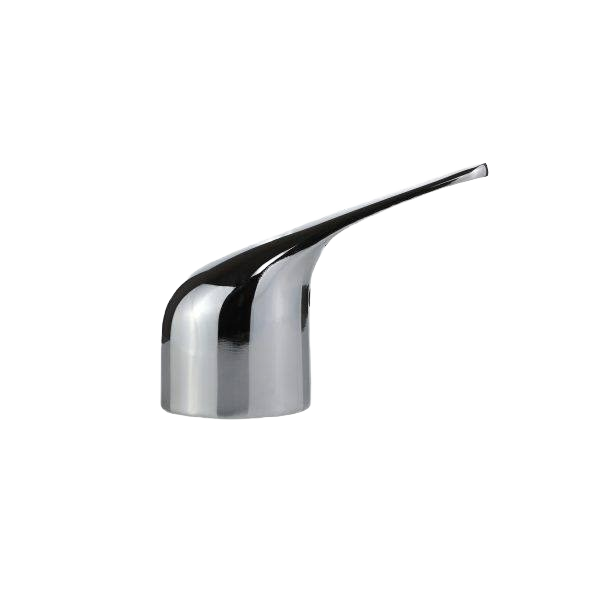 Chrome single-handle replacement lever for tub and shower repair in plumbing parts and home improvement tools