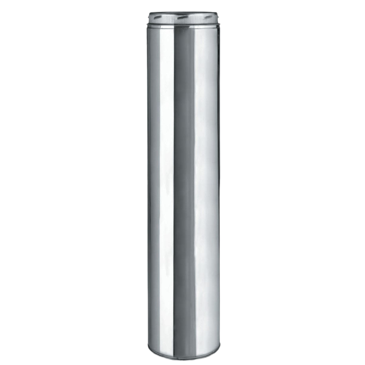 Stainless steel insulated pipe with smooth finish designed for durability in home improvement projects