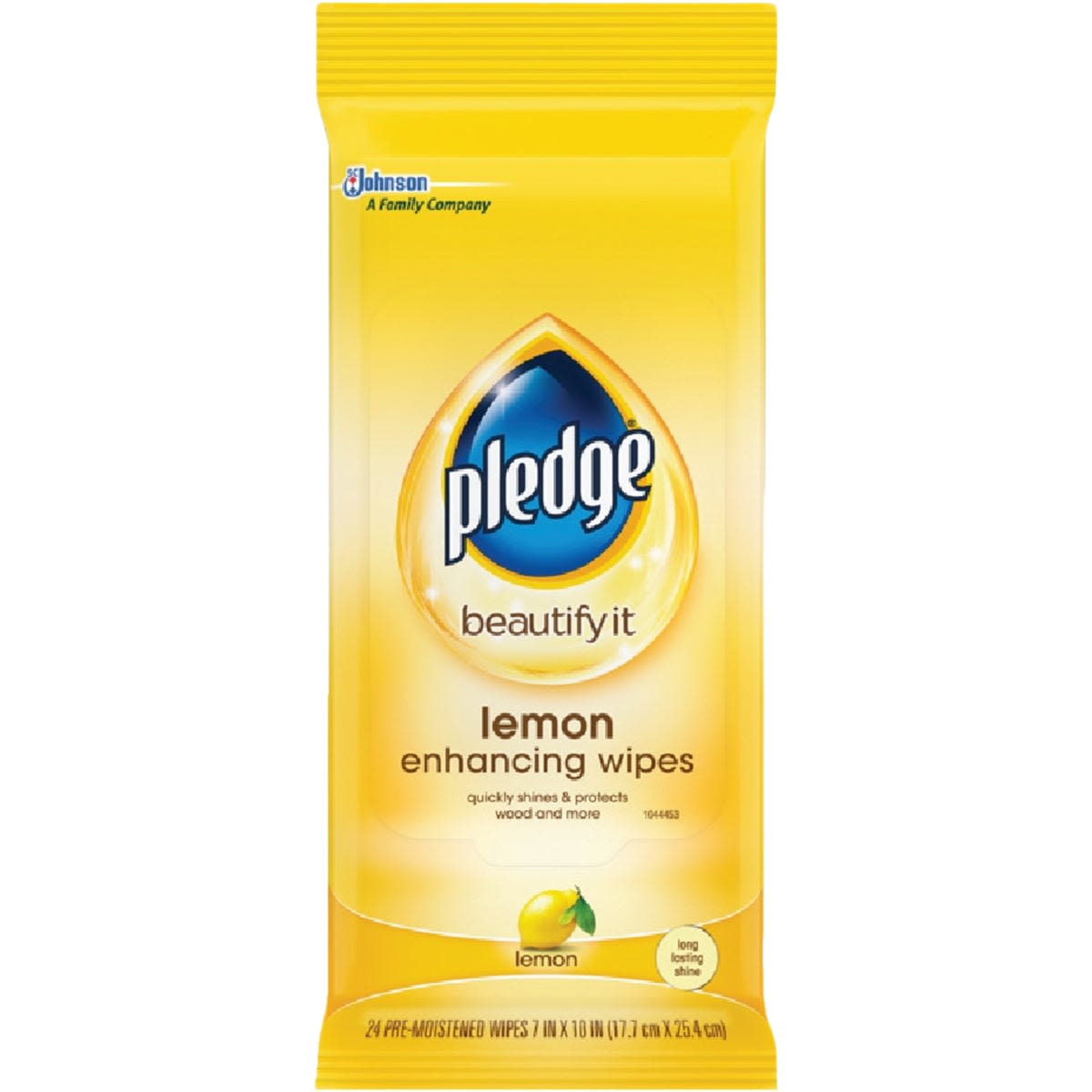 Pledge Hardware Pledge Lemon Furniture Polish Wipes – 24 Count Pack – Hartville Hardware