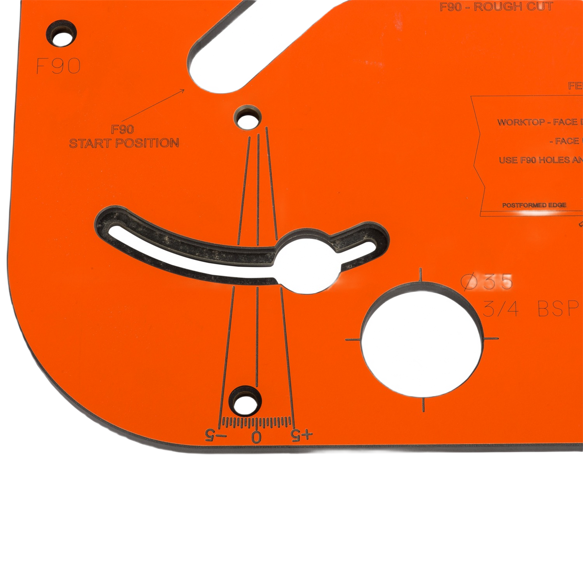 UJK Variable Angle Kitchen Worktop Jig
