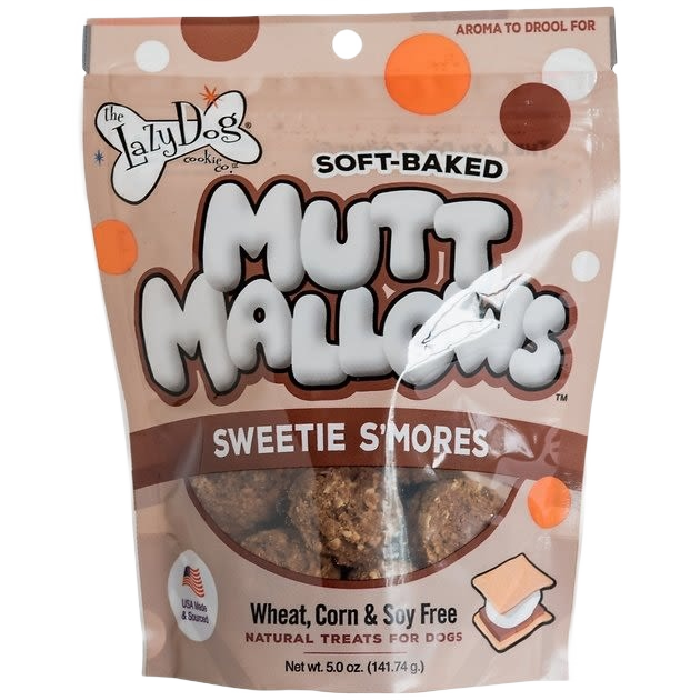 Soft-baked sweetie s’mores dog treats in resealable bag for dogs in pet and farm collections under $50