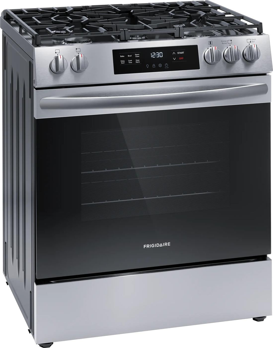 30" Front Control Gas Range