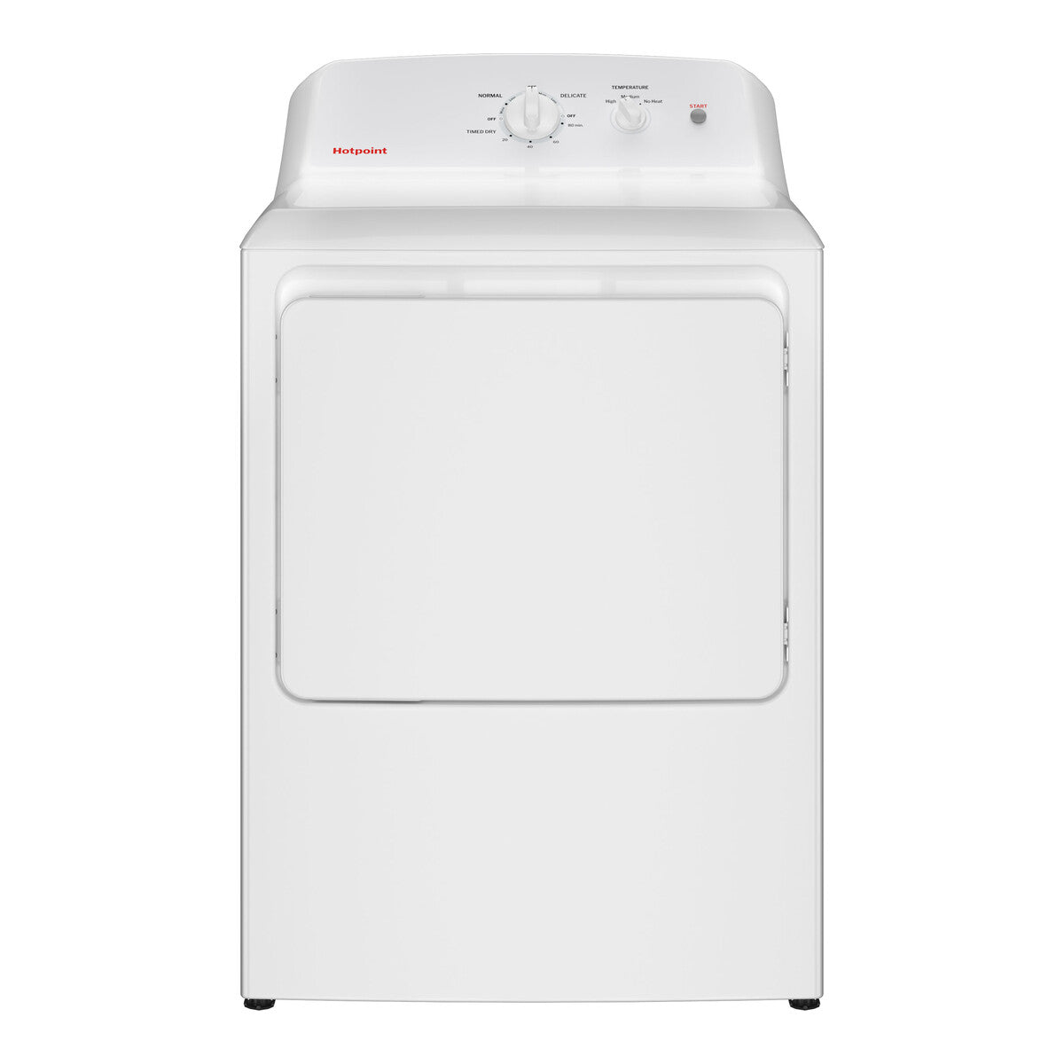 Hotpoint® 6.2 cu. ft. Capacity Gas Dryer with Up To 120 ft. Venting and Shallow Depth