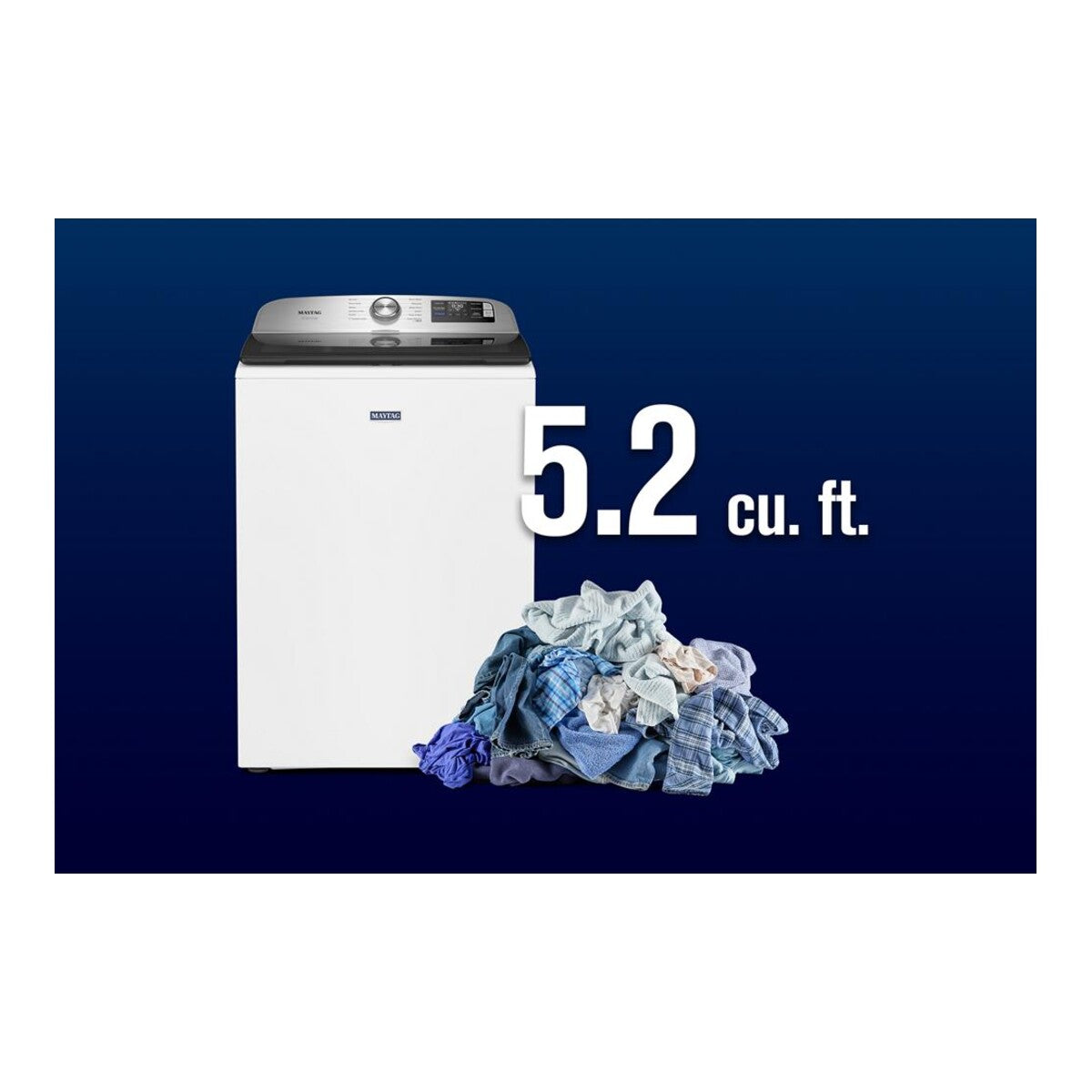 5.2 Cu. Ft. Pet Pro Top Load Agitator Washer with Extra Power and Sanitize Cycle with Oxi