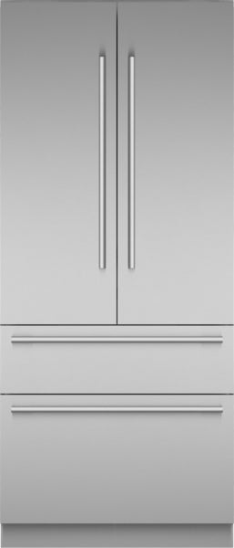 Freedom®, Built-in French Door Bottom Freezer, 36'', Stainless Steel