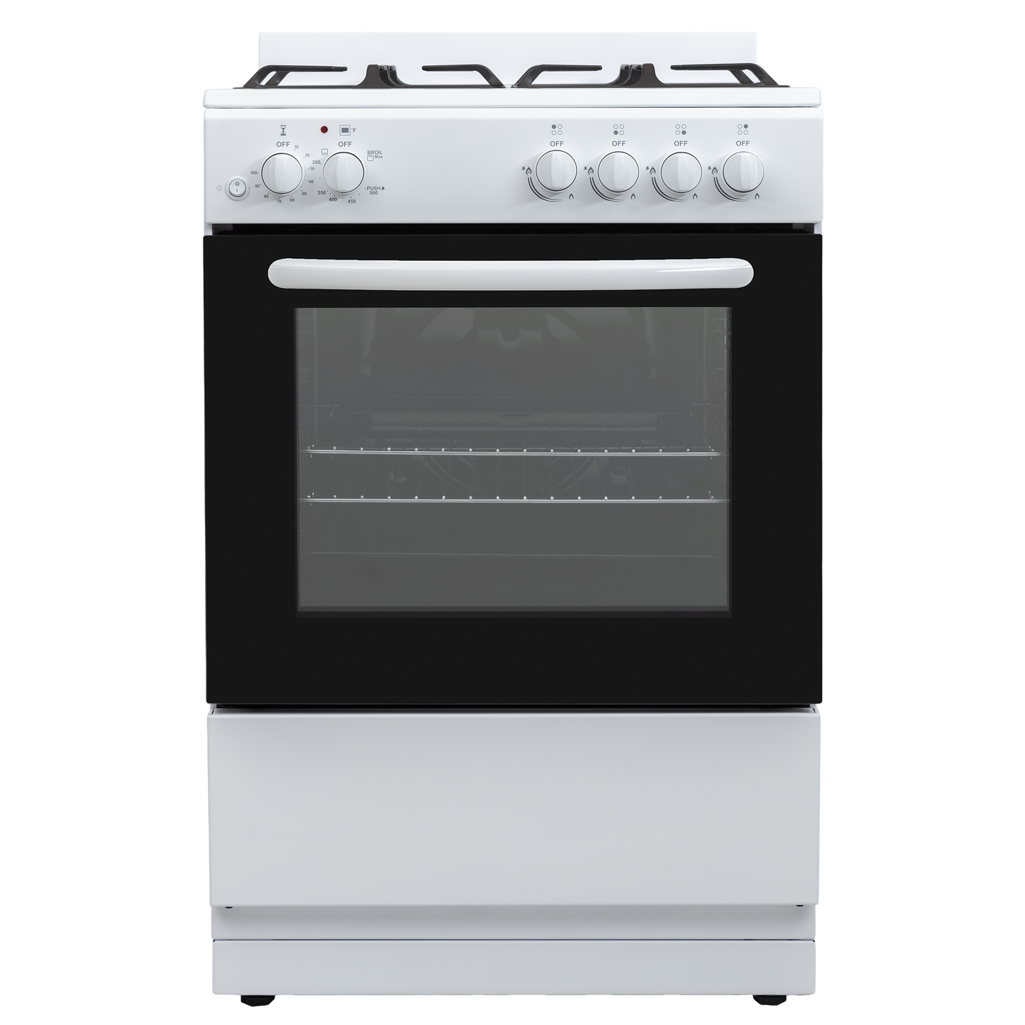Element Electronics 24" Gas Range (EGR244MCCW)