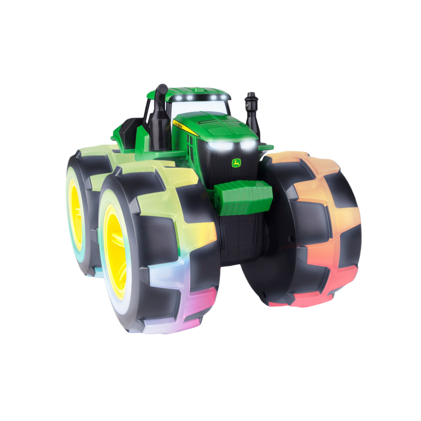 Tomy John Deere Monster Treads Lightning Wheels Tractor