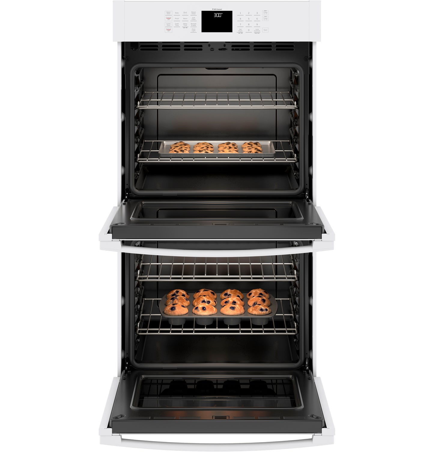 GE® 27" Smart Built-In Double Wall Oven
