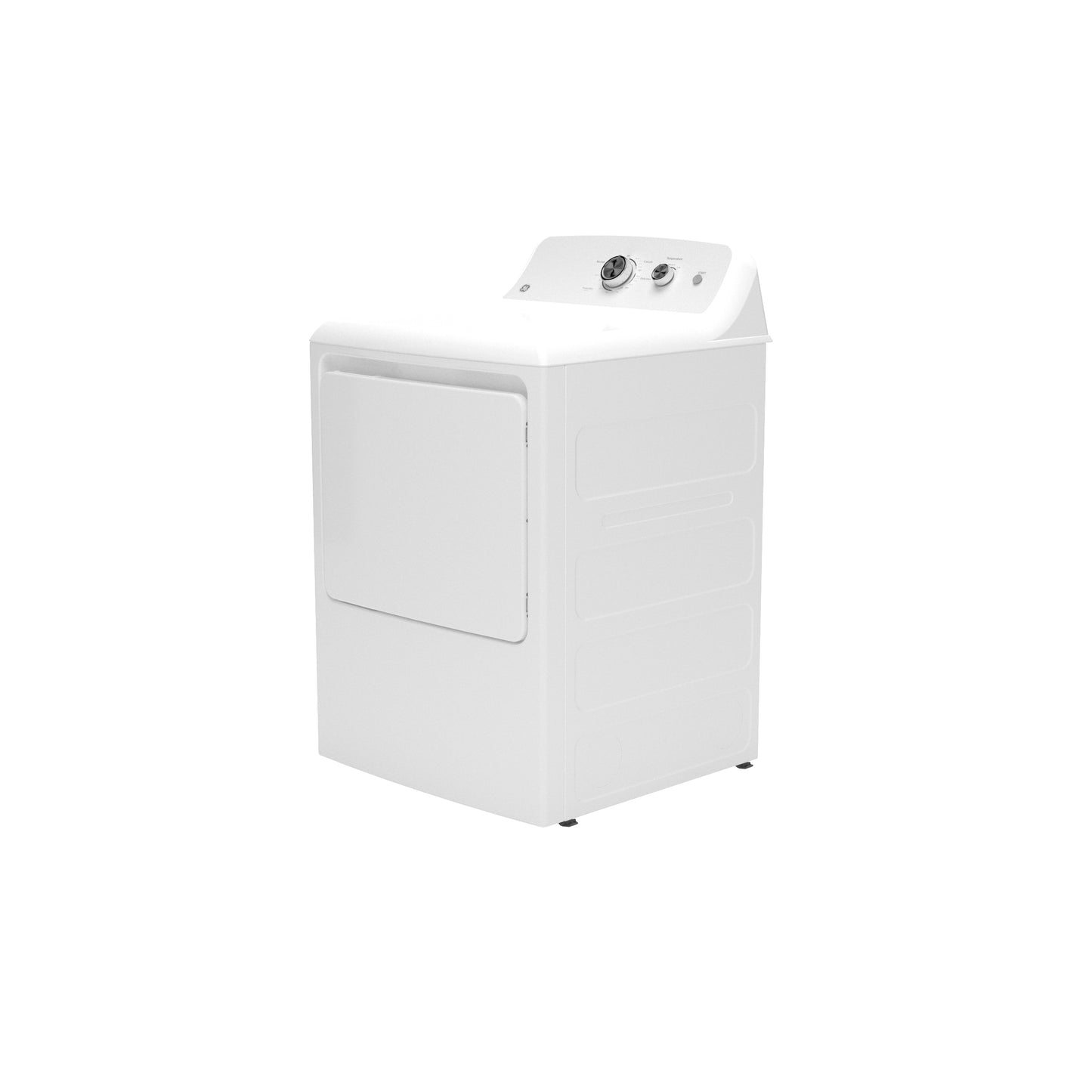 GE® 6.2 cu. ft. Capacity Gas Dryer with Up To 120 ft. Venting and Shallow Depth