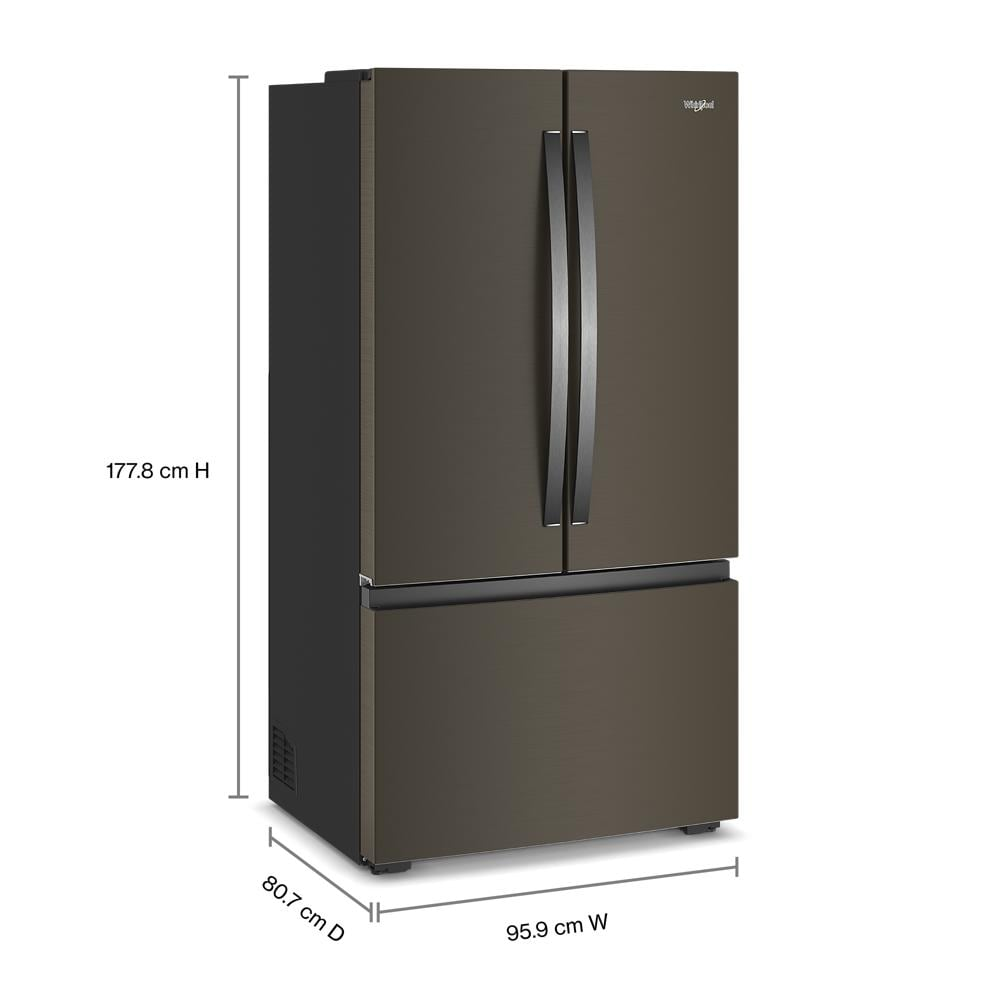 36-inch Wide True Counter Depth 3-Door French Door Refrigerator - 24 cu. ft.