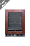 24" Wide Built-In Beverage Center (Panel Not Included)