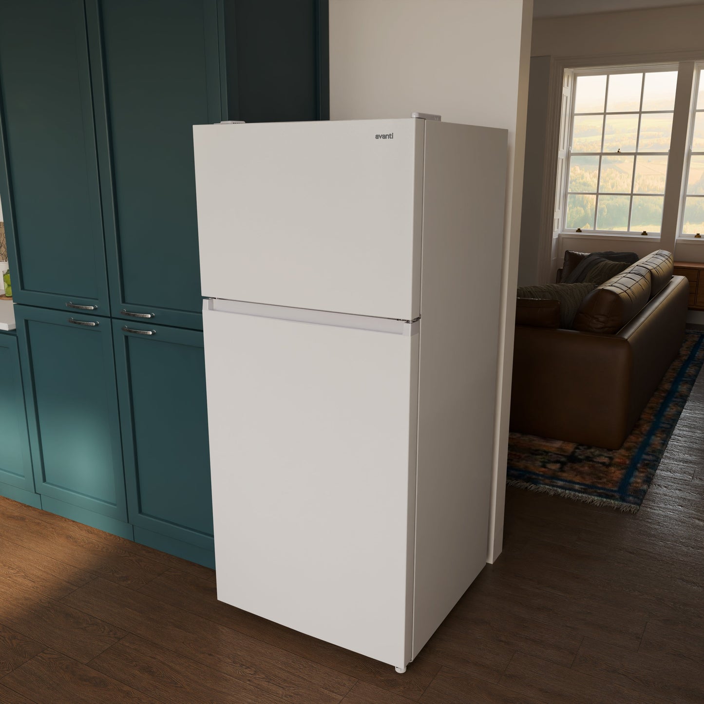 Avanti Frost-Free Apartment Size Garage Ready Refrigerator, 18.0 cu. ft. - White