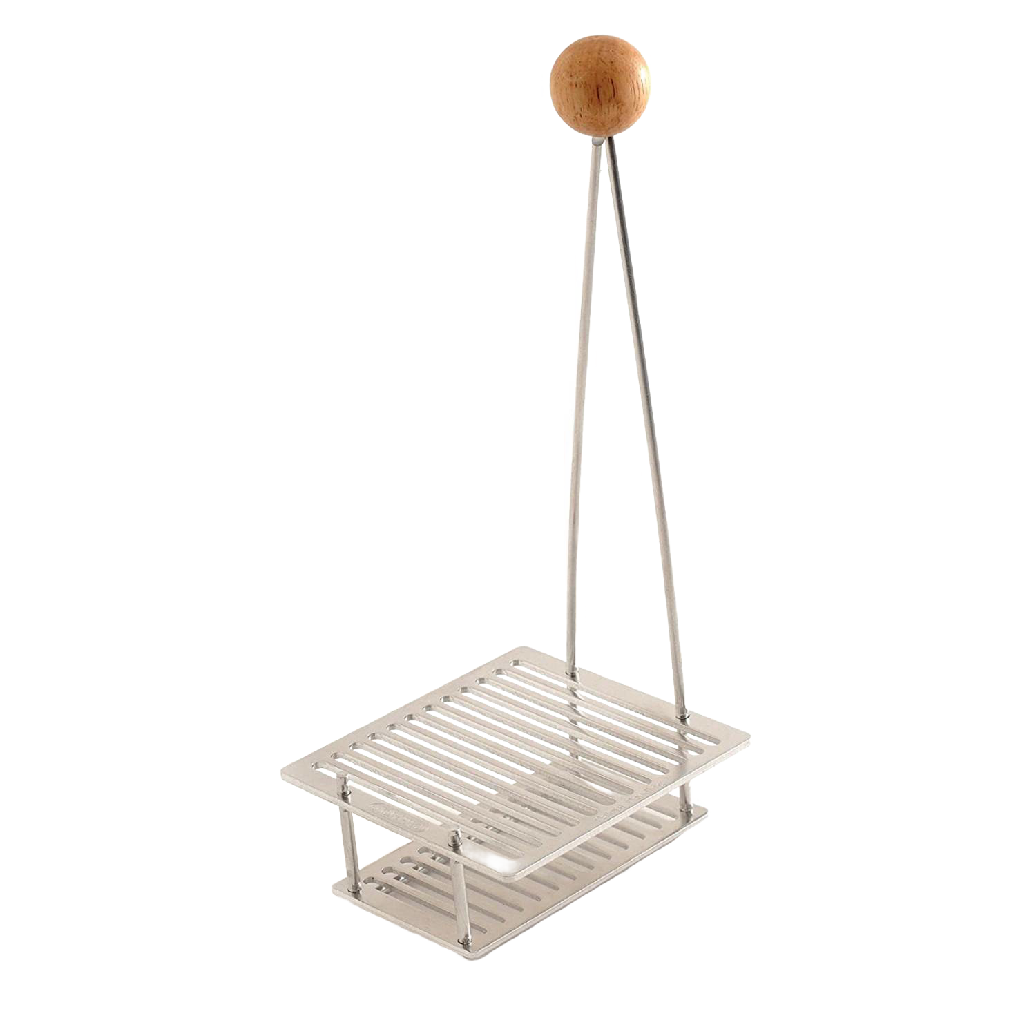 Metal sterilizing canning rack with wooden handle, designed for kitchenware and home canning use under $50 collections