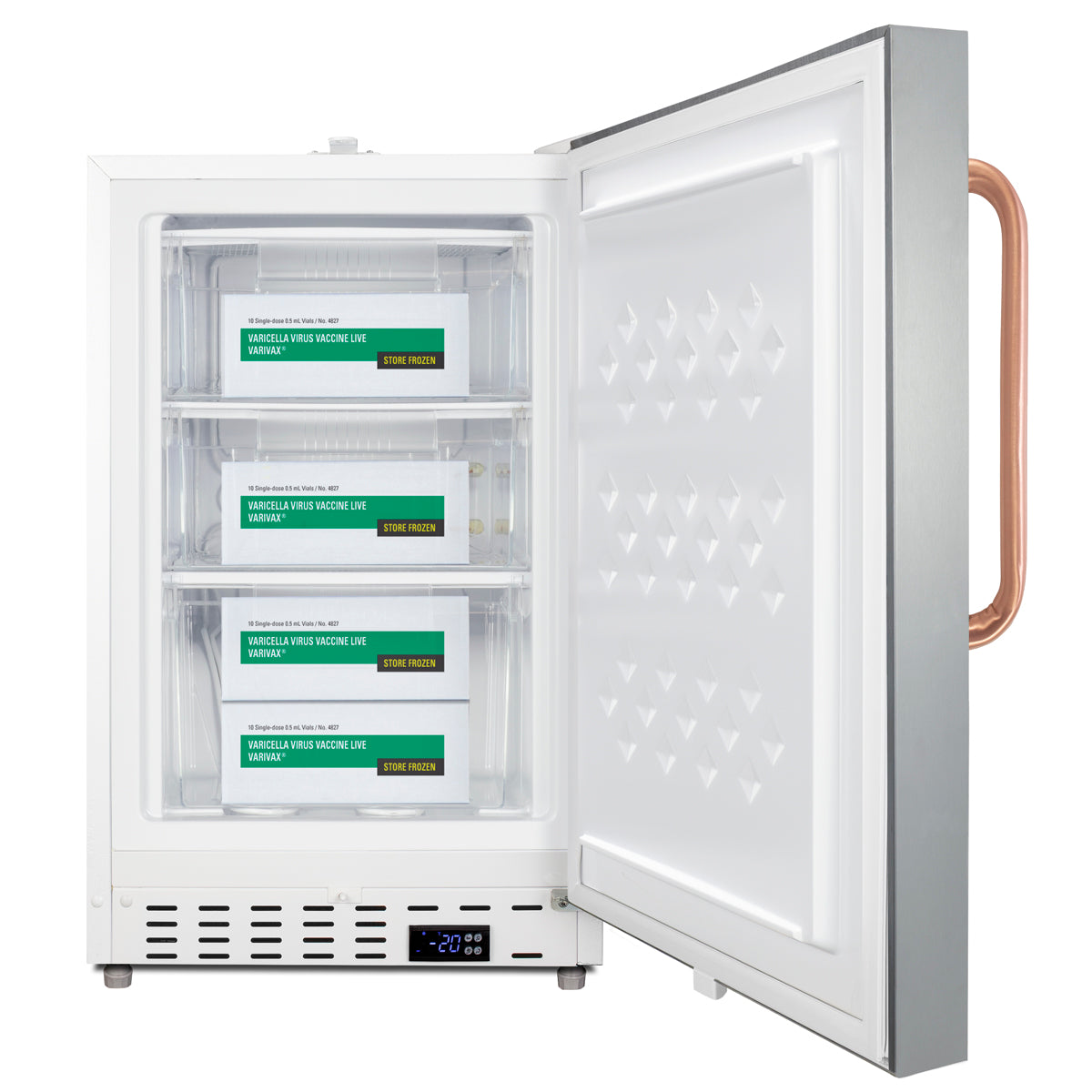 20" Wide Built-In Vaccine All-Freezer, ADA Compliant