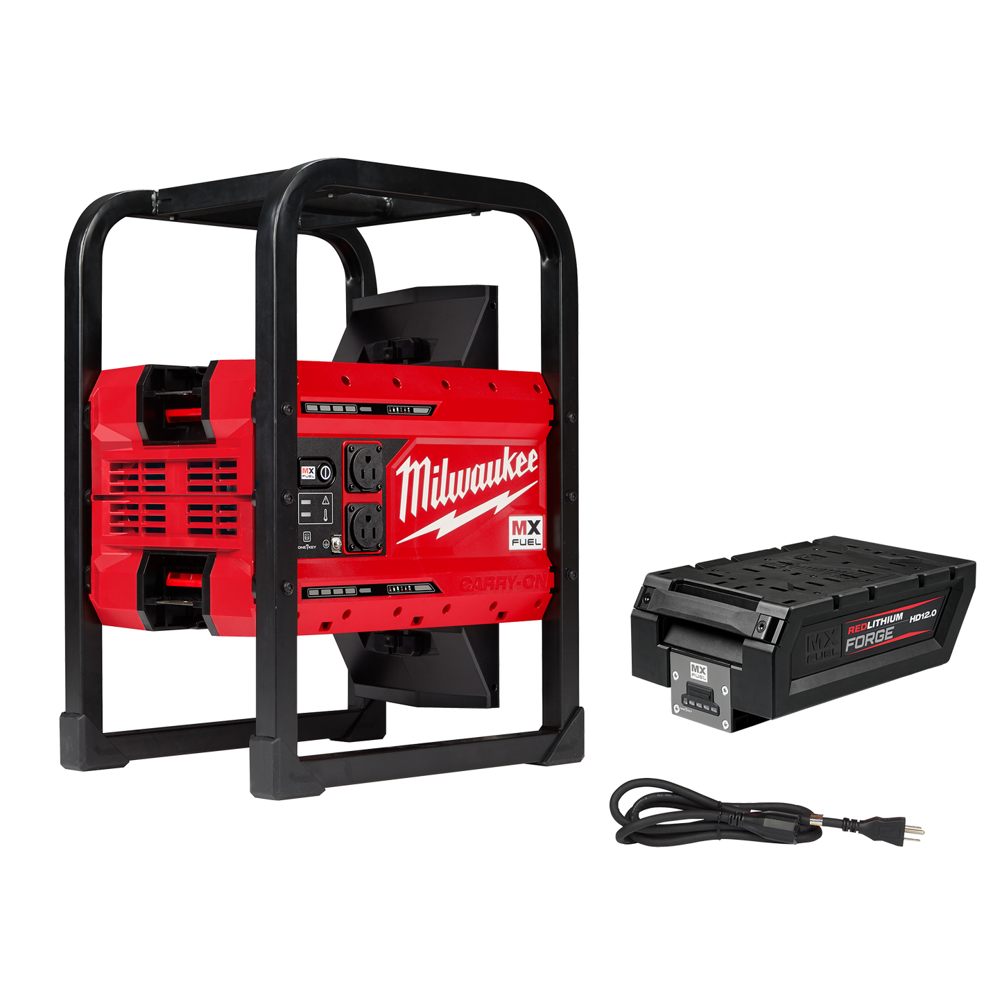 Milwaukee MX FUEL™ CARRY-ON™ 3600W/1800W Power Supply Kit