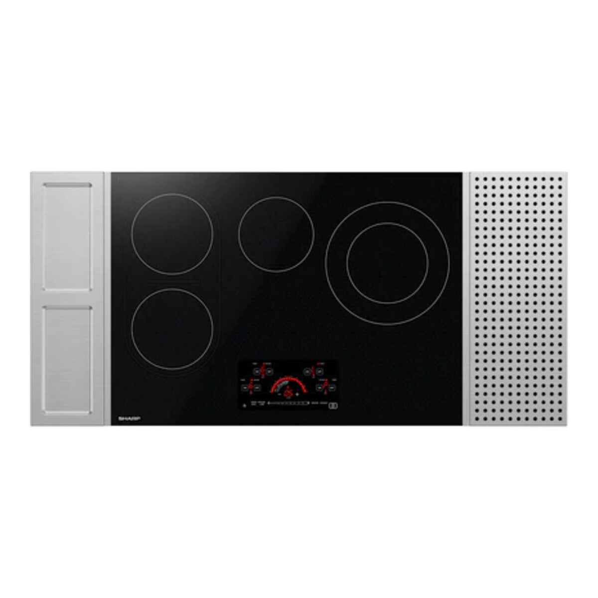 30" Electric Cooktop, 4 Heating Zones