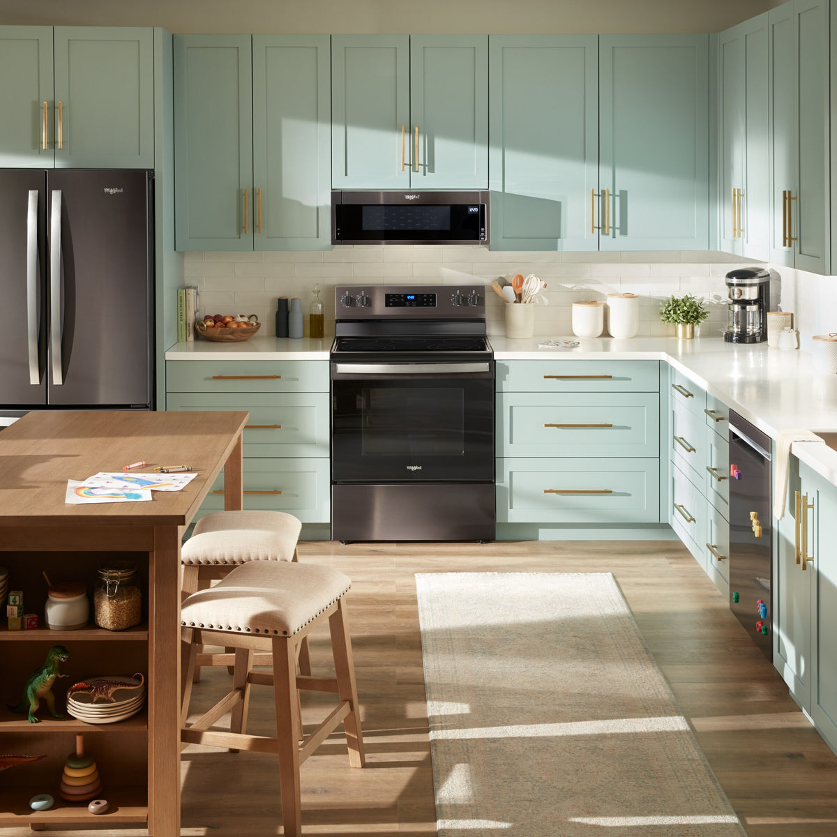 30-inch Electric Range with No Preheat Mode and Steam Clean