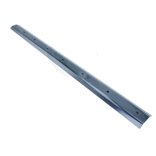 Steel replacement snow blower blade with multiple mounting holes for outdoor tools and home improvement use