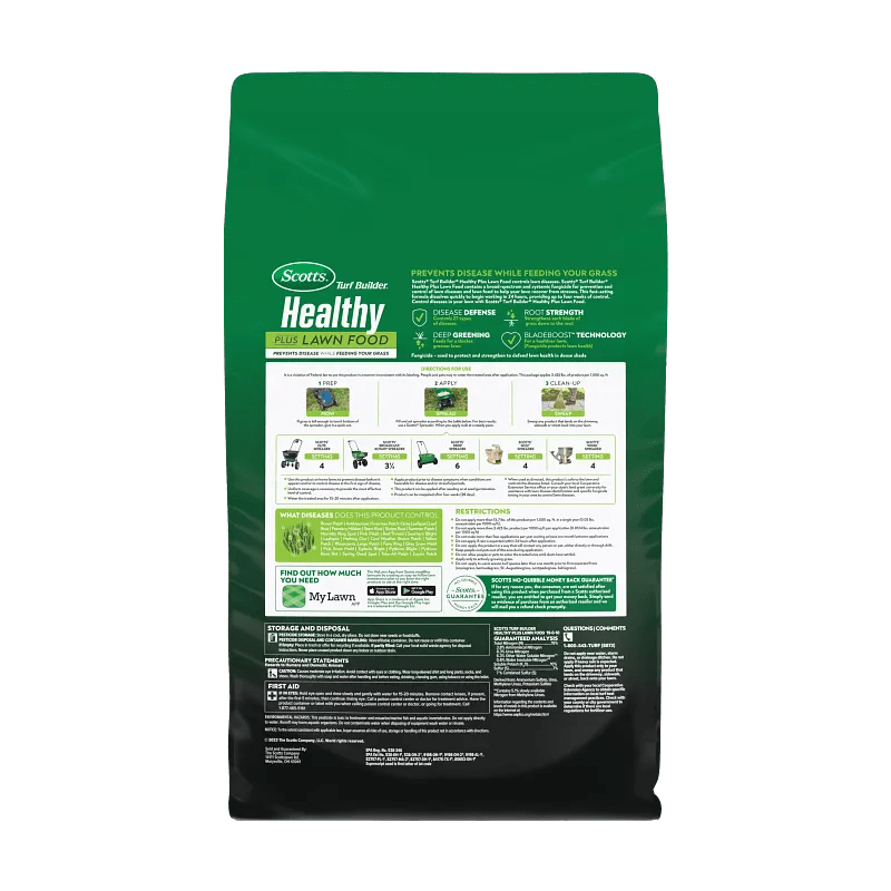 Scotts 13.7 Lb. Turf Builder Healthy Plus 4000 Sq. Ft. Lawn Food