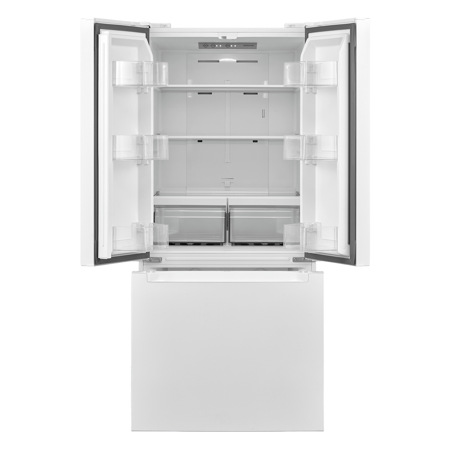 Element Electronics 18.4 cu. ft. French Door Refrigerator - White, ENERGY STAR (ERFD19CGCW)