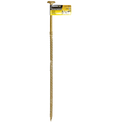 Power Pro 3/8 x 8-inch structural lag screw for heavy-duty fastening in hardware and lumber collections under $50