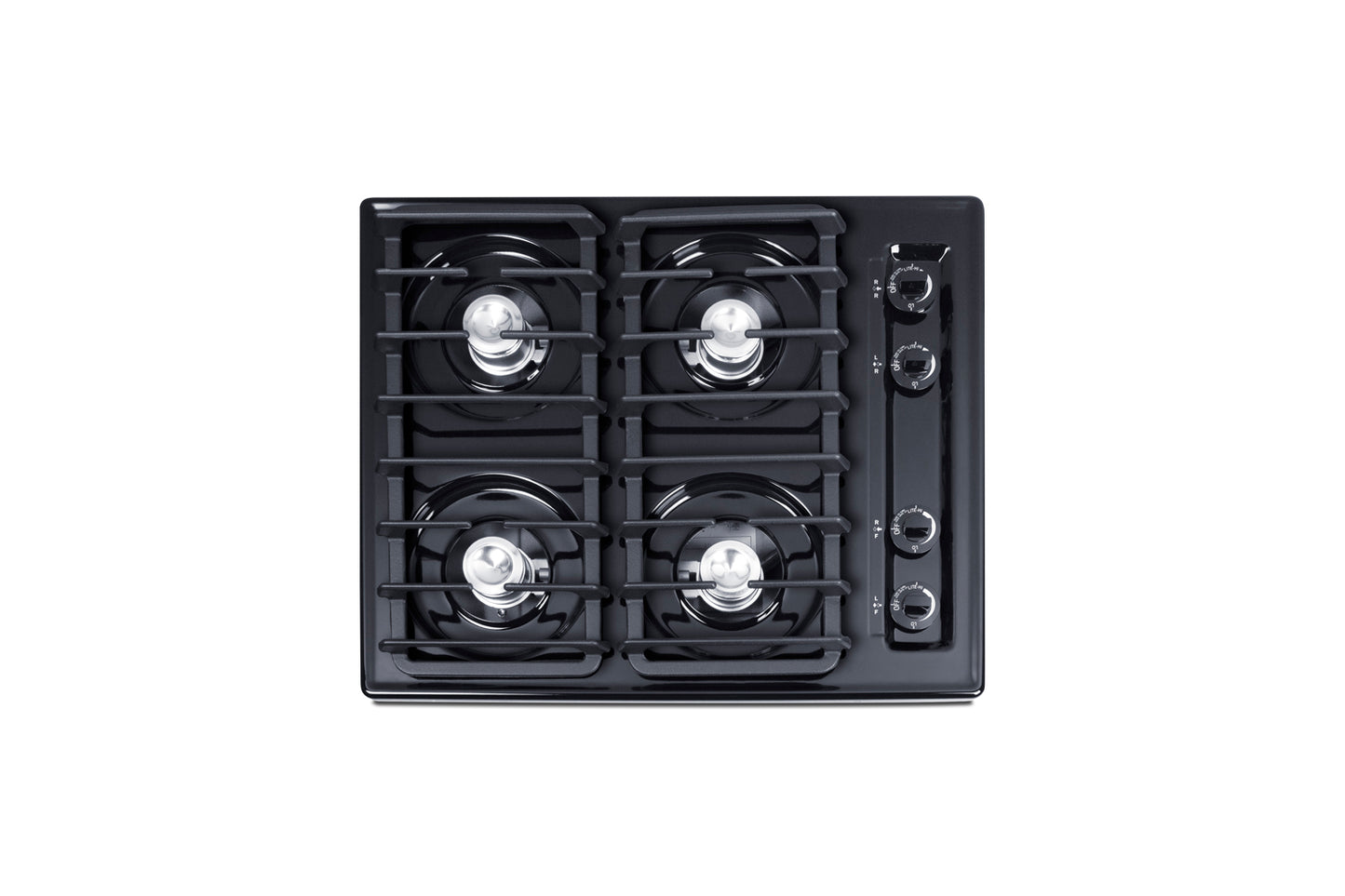 24" Wide 4-Burner Gas Cooktop