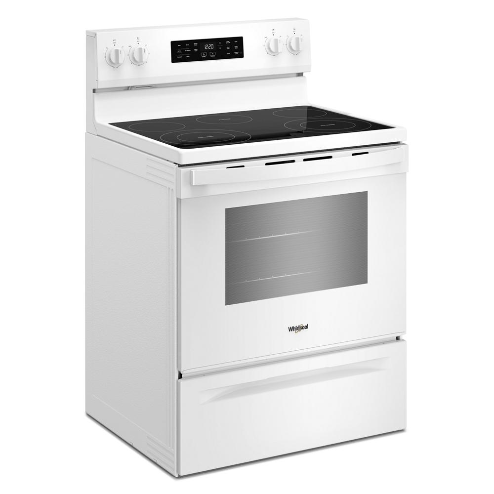 30-inch Electric Range with Air Cooking Technology and Steam Clean