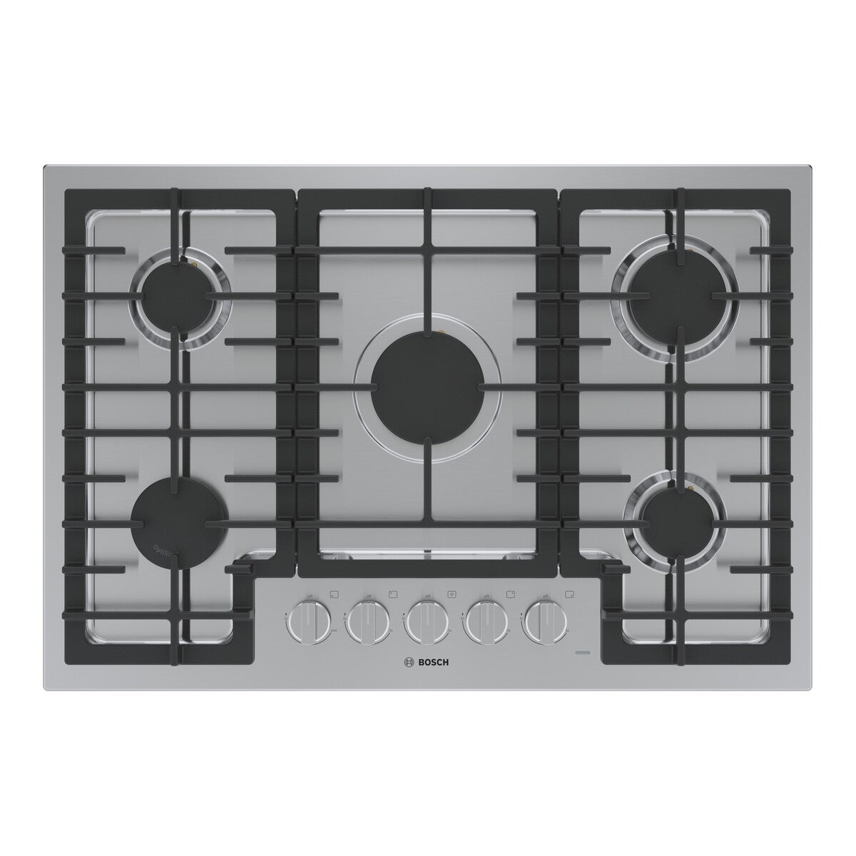 500 Series, Gas Cooktop, 30'', Stainless steel