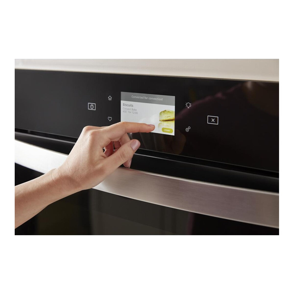 6.4 Cu. Ft. Wall Oven Microwave Combo with Air Fry