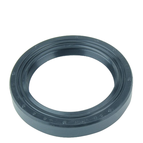 Black rubber crankcase seal designed for engine maintenance and repair in tools and home improvement projects