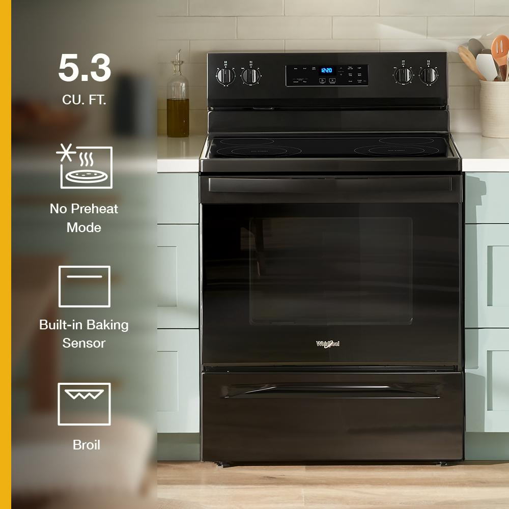30-inch Electric Range with No Preheat Mode