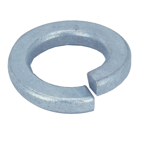Galvanized steel helical spring lock washer for secure fastening in John Deere parts and hardware collections under $25