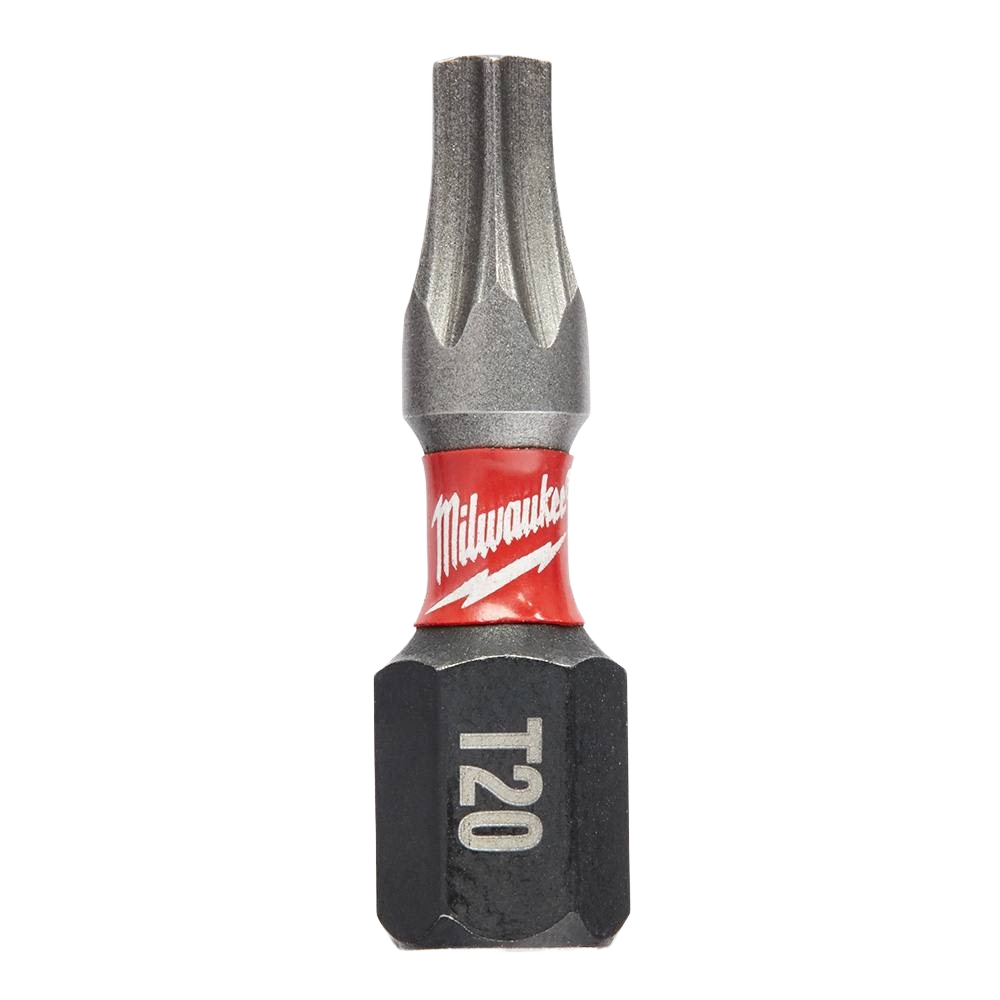 Single 1-inch T20 TORX impact duty bit with Wear Guard Tip for durable tool accessories under $50 and home improvement.